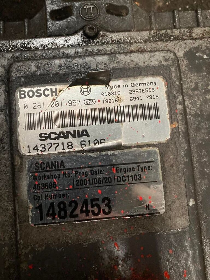 Riadiaca jednotka pre Nákladné auto Scania BOSCH   Scania truck: obrázok 2