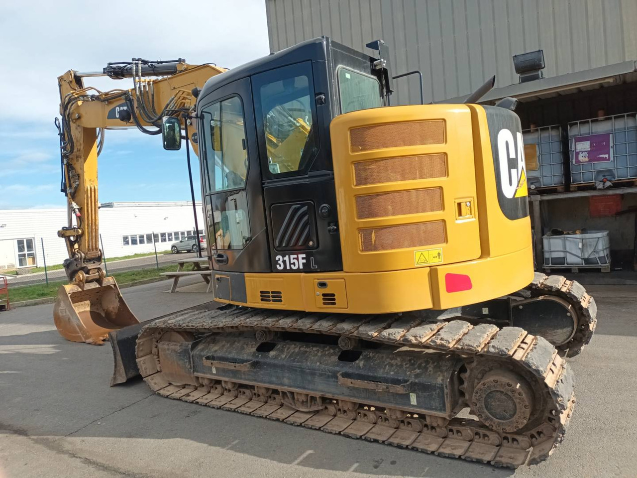 Pásové rýpadlo CAT 315F: obrázok 4