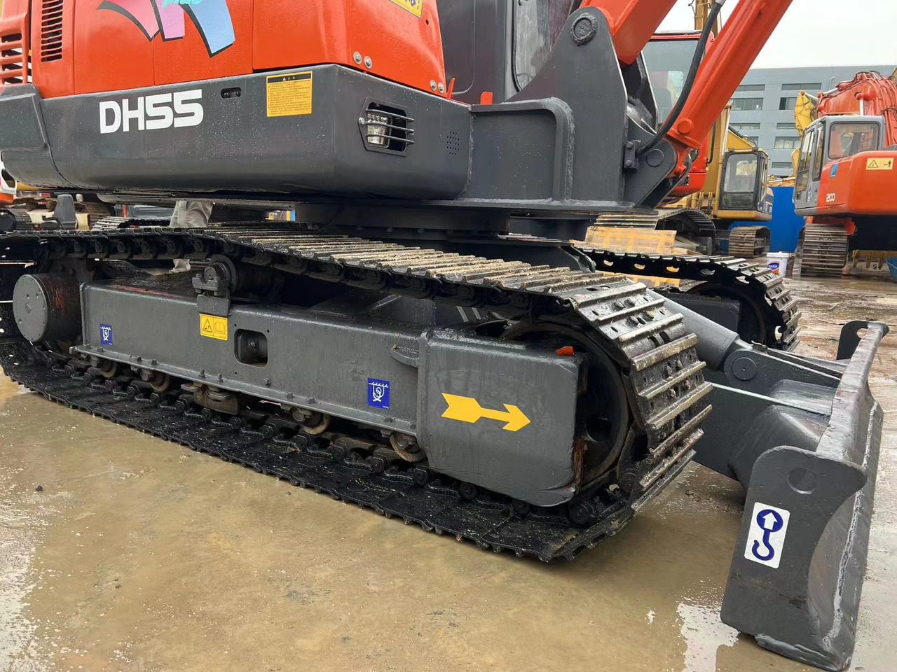 Pásové rýpadlo Cheap price doosan dh55 dh60 good condition used excavator for sale: obrázok 9