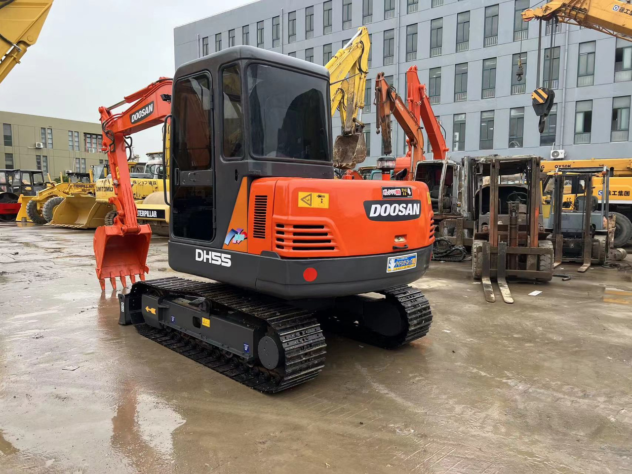 Pásové rýpadlo Cheap price doosan dh55 dh60 good condition used excavator for sale: obrázok 3