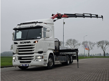 Valníkový/ Plošinový nákladný automobil SCANIA R 410