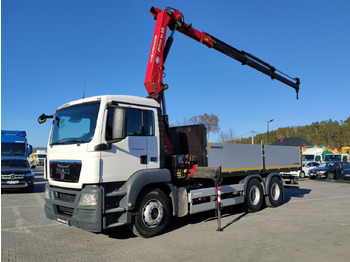 Valníkový/ Plošinový nákladný automobil MAN TGS 26.360