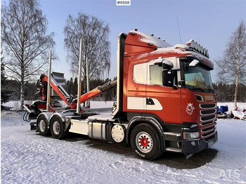 Nákladné vozidlo na prepravu dreva SCANIA R 560