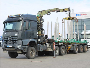 Nákladné vozidlo na prepravu dreva MERCEDES-BENZ Arocs 3351