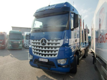 Nákladné vozidlo na prepravu dreva, Auto s hydraulickou rukou Mercedes-Benz Arocs 3353 6x4 Holztransp., Palfinger Kran Epsilon: obrázok 3