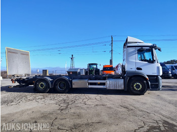 Podvozek s kabinou 2017 Mercedes-Benz ANTOS 2535 L container chassis: obrázok 3