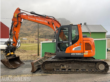 Rýpadlo 2019 Doosan DX 140 LCR Gravemaskin Med Encon tiltrotator * Leveres med ny sertifisering *: obrázok 2