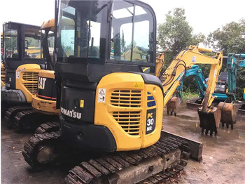 Pásové rýpadlo Used Komatsu pc35mr-3 Used small backhoe Original Japan, good condition Used construction machinery for sale: obrázok 2