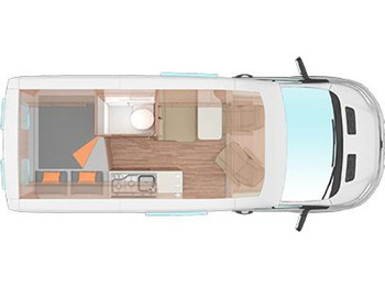 Nový Obytný van Weinsberg CaraTour Ford 550 MQ 4 Pakete AHK LMF Heck breit: obrázok 2