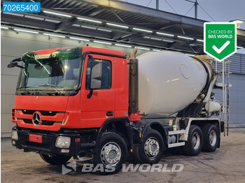 Leasing Mercedes-Benz Actros 3541 8X4 Big-Axle Steelsuspension 9m3 Mixer Euro 5 Mercedes-Benz Actros 3541 8X4 Big-Axle Steelsuspension 9m3 Mixer Euro 5: obrázok 1