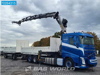 Kontejnérový podvozek/ Výměnná nástavba, Auto s hydraulickou rukou Volvo FH 540 6X2 Palfinger PK37.002 TEC 7 Kran + Jib Winch Lift+Lenkachse: obrázok 4