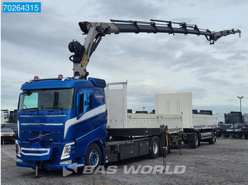 Kontejnérový podvozek/ Výměnná nástavba, Auto s hydraulickou rukou Volvo FH 540 6X2 Palfinger PK37.002 TEC 7 Kran + Jib Winch Lift+Lenkachse: obrázok 3