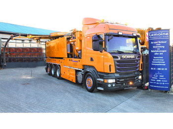 Fekálne vozidlo SCANIA R 450