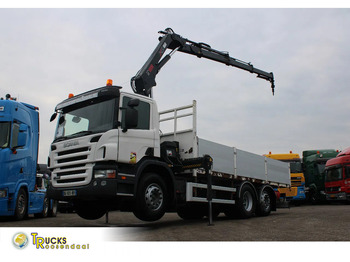 Auto s hydraulickou rukou SCANIA P 360