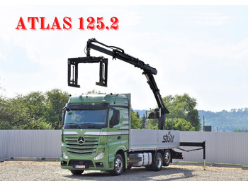 Auto s hydraulickou rukou MERCEDES-BENZ Actros 2545