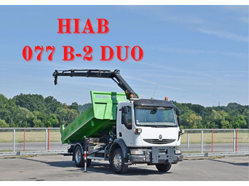 Auto s hydraulickou rukou RENAULT Midlum 220