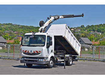 Auto s hydraulickou rukou, Sklápač Renault MIDLUM 220 DXI *KIPPER 4,00m *PK 7001-EH A/FUNK: obrázok 2