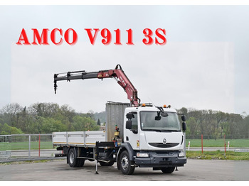 Auto s hydraulickou rukou RENAULT Midlum 220