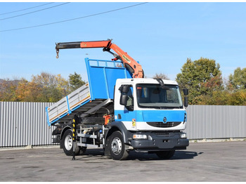 Auto s hydraulickou rukou RENAULT Midlum 270