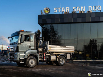 Sklápač MAN  TGS 18.480 4x4 HIAB 188 E-4 CRANE KIPPER EURO 6: obrázok 3