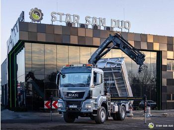 Sklápač MAN  TGS 18.480 4x4 HIAB 188 E-4 CRANE KIPPER EURO 6: obrázok 4