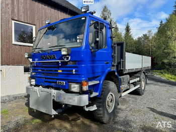 Valníkový/ Plošinový nákladný automobil SCANIA P93