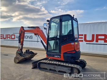 Mini rýpadlo 2020 Kubota U27-4: obrázok 3