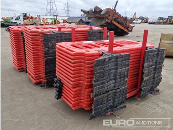 Stavebné zariadenia Stillage of Plastic Pedestrian Fencing (3 of): obrázok 5