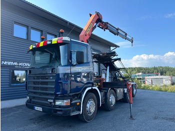 Auto s hydraulickou rukou SCANIA