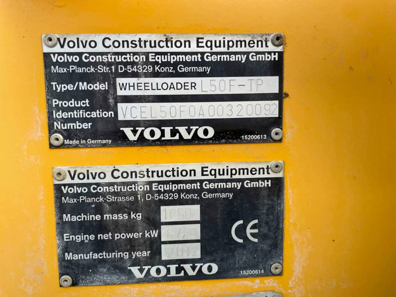 Leasing Volvo L50F Volvo L50F: obrázok 6