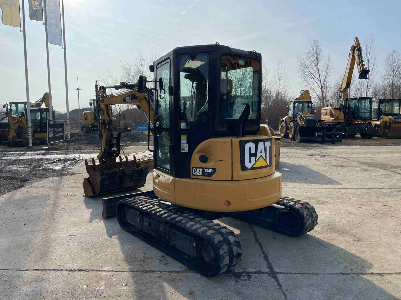 Pásové rýpadlo CAT 304E2CR: obrázok 10