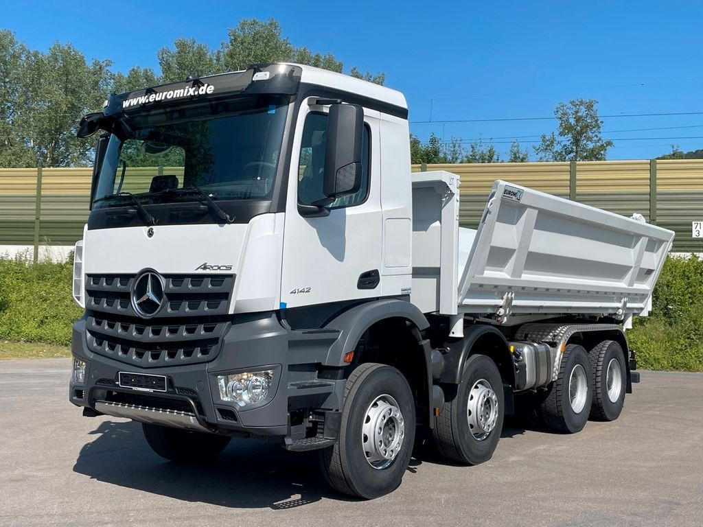 Nový Sklápač Mercedes-Benz 4145  8X4   Euromix EMT  3-Seiten-Kipper: obrázok 9