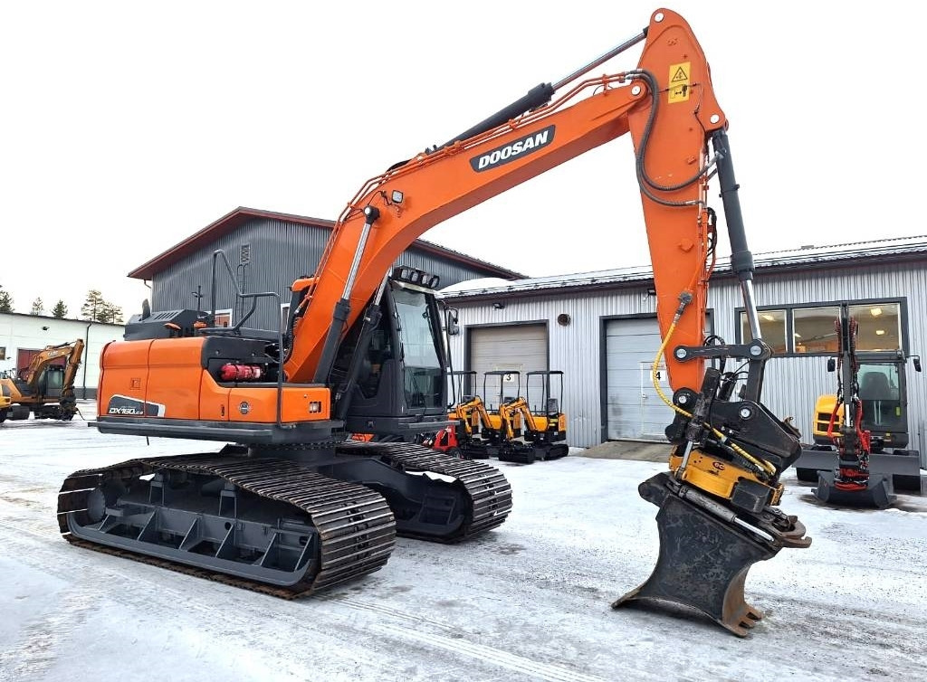 Leasing Doosan DX160LCH-5 METSÄALUSTA PYÖRITTÄJÄLLÄ  Doosan DX160LCH-5 METSÄALUSTA PYÖRITTÄJÄLLÄ: obrázok 7