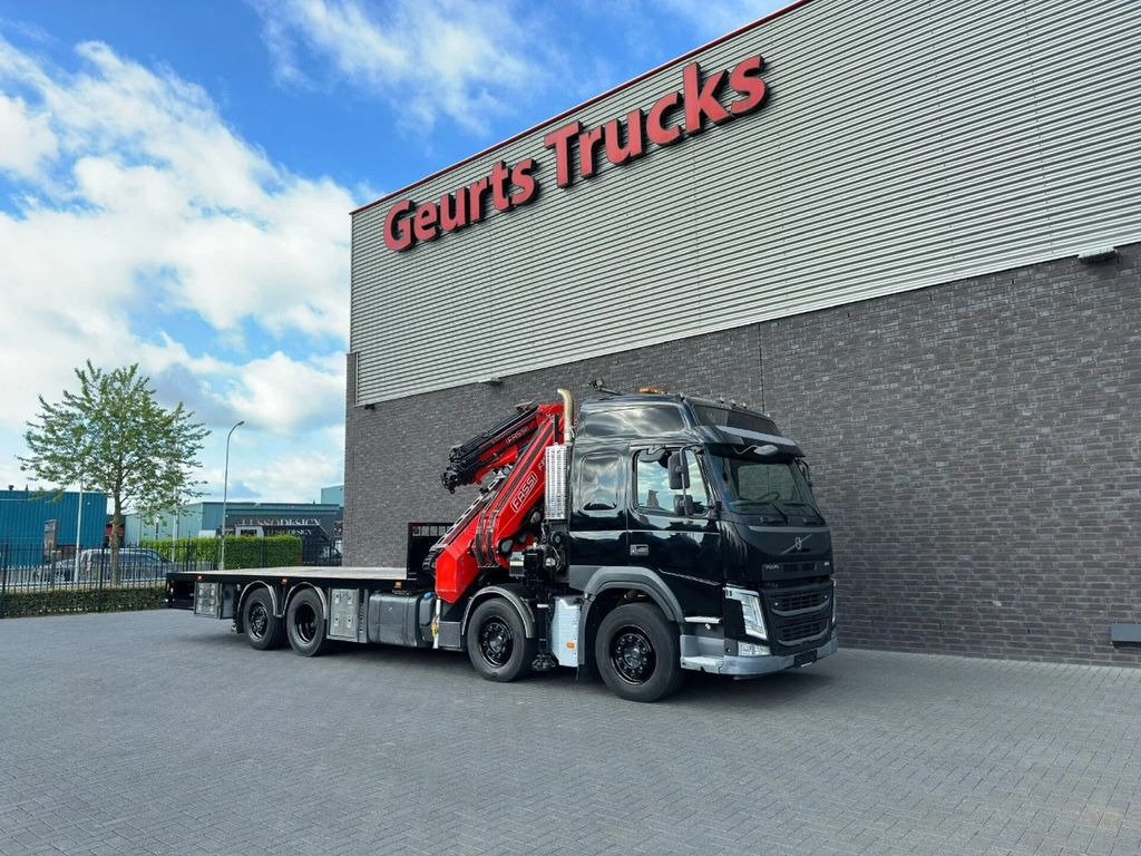 Auto s hydraulickou rukou, Valníkový/ Plošinový nákladný automobil Volvo FM 450 8X2 MET FASSI F99RA.2.28 XHE-DYNAMIC + JI: obrázok 14