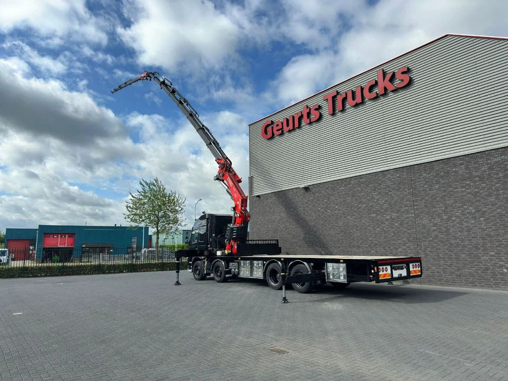 Auto s hydraulickou rukou, Valníkový/ Plošinový nákladný automobil Volvo FM 450 8X2 MET FASSI F99RA.2.28 XHE-DYNAMIC + JI: obrázok 7