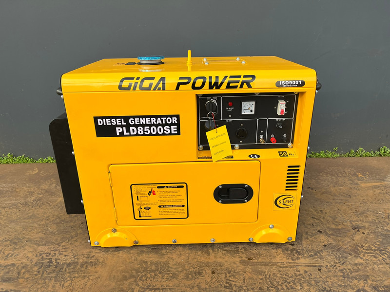Nový Elektrický generátor Giga power 8 kVA generator - PLD8500SE: obrázok 1