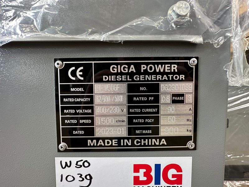 Elektrický generátor Giga power LT-W50-GF 62.5KVA silent set: obrázok 10