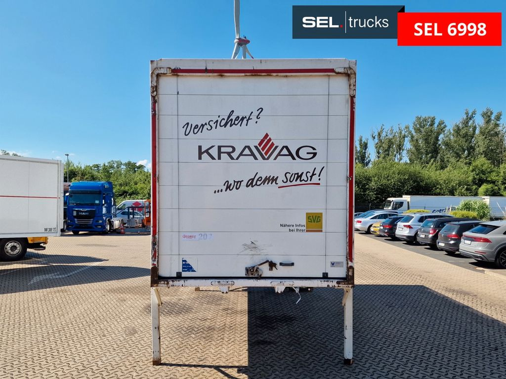 Plošinový/ Valníkový príves Schmitz Cargobull Krone WK 7.3 RSTG / Textil: obrázok 6