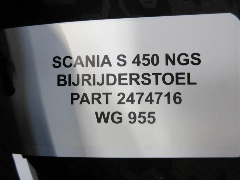 Sedadlo pre Nákladné auto Scania 2601039 // 2499362 // 2474716 STOELEN SET S 450 NGS MODEL 2020: obrázok 10