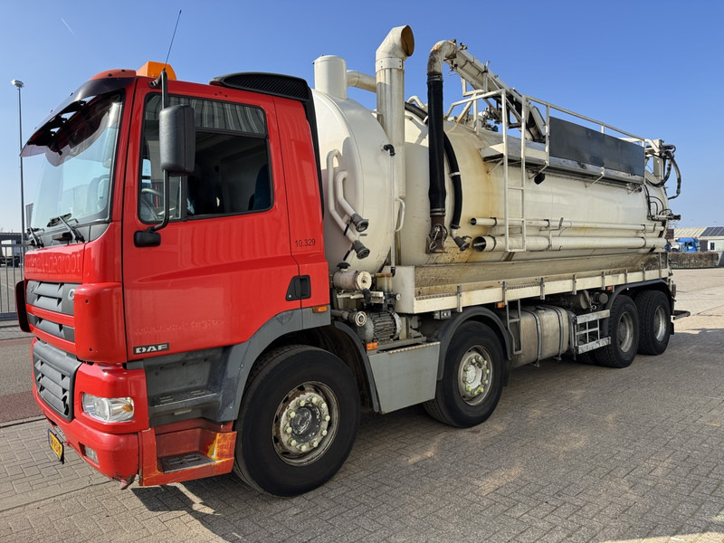 Fekálne vozidlo DAF CF85-430 8x4 Combi ( Vacuum- HD-reinigung ) Saug-Arm: obrázok 12