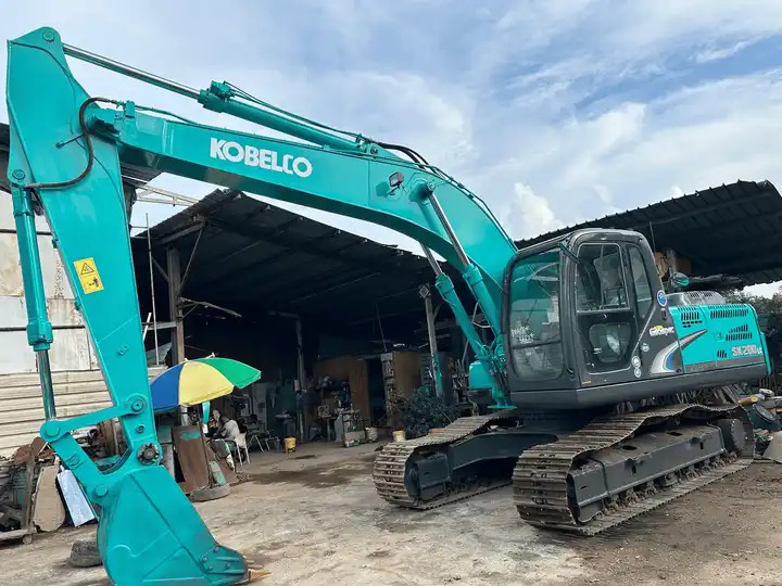 Rýpadlo Semi-Automatic Used Kobelco Sk200-3 20t Cralwer Excavator: obrázok 6