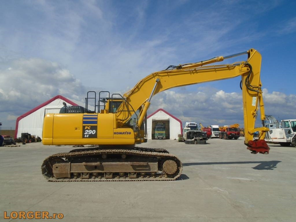 Pásové rýpadlo Komatsu PC 290 LC-10: obrázok 7