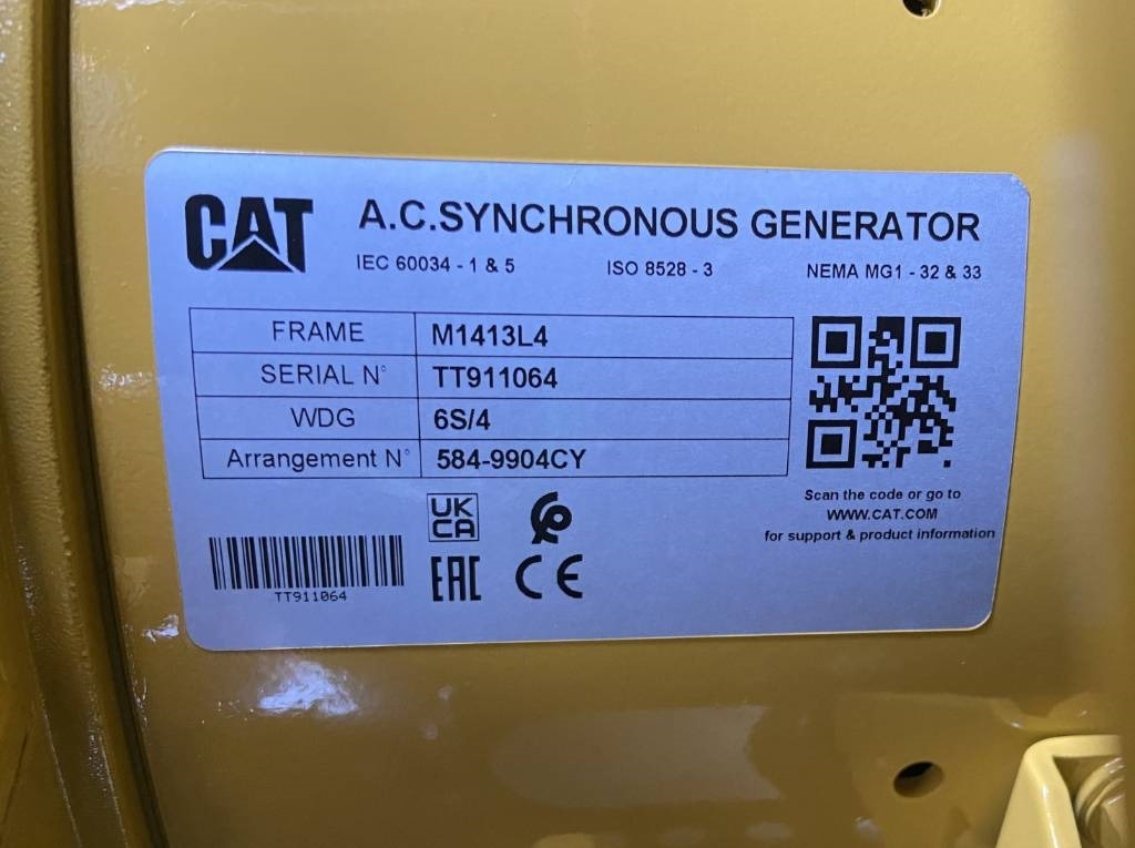 Nový Elektrický generátor CAT DE13.5E3 - 13.5 kVA Generator - DPX-18001: obrázok 17