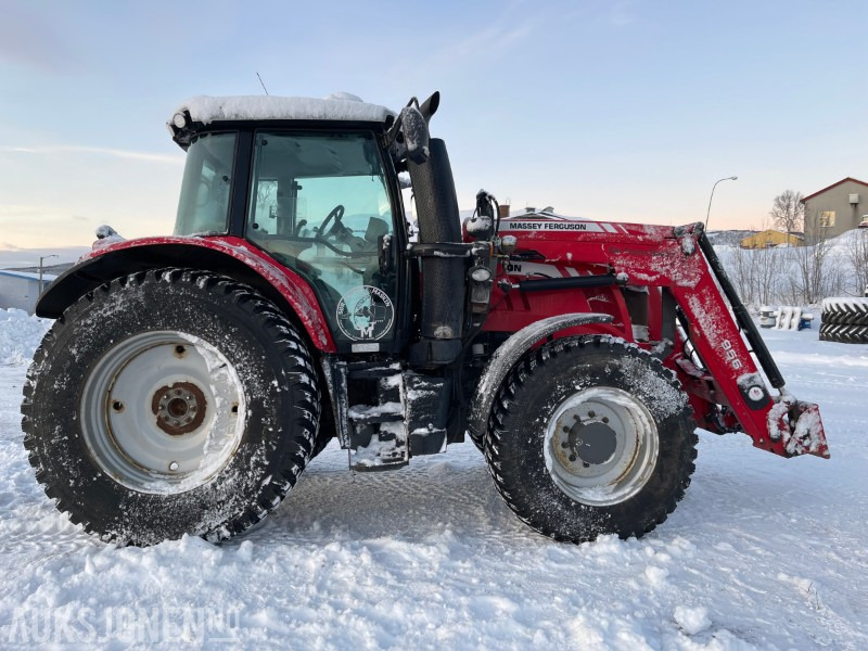 Leasing  2016 Massey Ferguson 6616 Dyna-6 EFFICIENT Med Frontlaster 2016 Massey Ferguson 6616 Dyna-6 EFFICIENT Med Frontlaster: obrázok 9