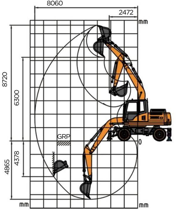 Nový Kolesové rýpadlo NEW MAXUS Cummins 14 TON Excavator Warranty up to 10 Years  НОВА екскаватор MAXUS Cummins 14 ТОН Гарантія до 10 Років  NOWA koparka MAXUS Cummins 14 TON Gwarancja do 10 LAT: obrázok 9