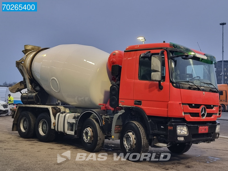 Leasing Mercedes-Benz Actros 3541 8X4 Big-Axle Steelsuspension 9m3 Mixer Euro 5 Mercedes-Benz Actros 3541 8X4 Big-Axle Steelsuspension 9m3 Mixer Euro 5: obrázok 13