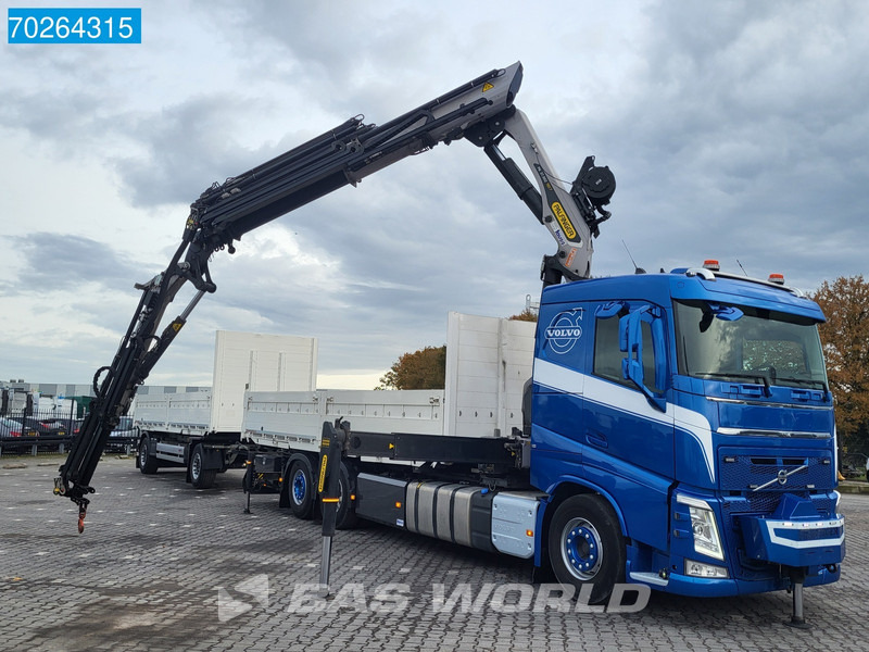 Kontejnérový podvozek/ Výměnná nástavba, Auto s hydraulickou rukou Volvo FH 540 6X2 Palfinger PK37.002 TEC 7 Kran + Jib Winch Lift+Lenkachse: obrázok 7