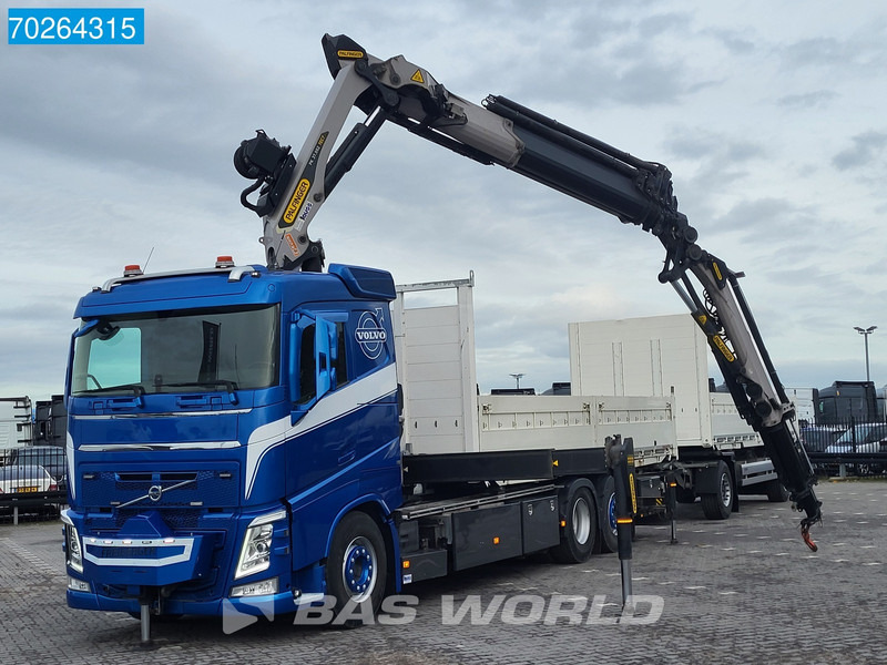 Kontejnérový podvozek/ Výměnná nástavba, Auto s hydraulickou rukou Volvo FH 540 6X2 Palfinger PK37.002 TEC 7 Kran + Jib Winch Lift+Lenkachse: obrázok 8