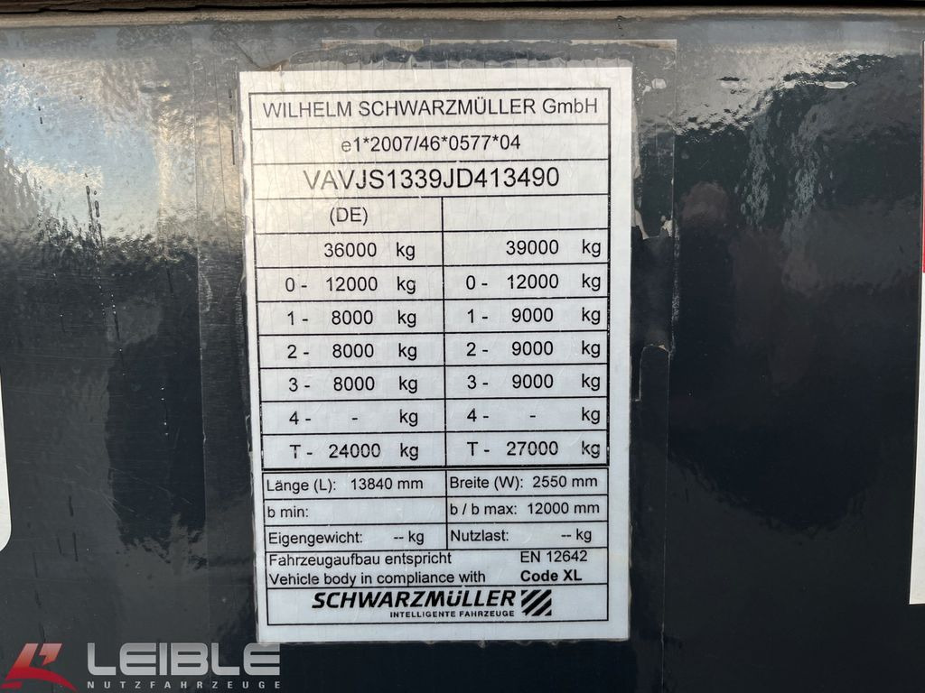 Leasing Schwarzmüller S1*Tautliner Joloda*CodeXL+Getränke*RSAB*Alcoa*  Schwarzmüller S1*Tautliner Joloda*CodeXL+Getränke*RSAB*Alcoa*: obrázok 19