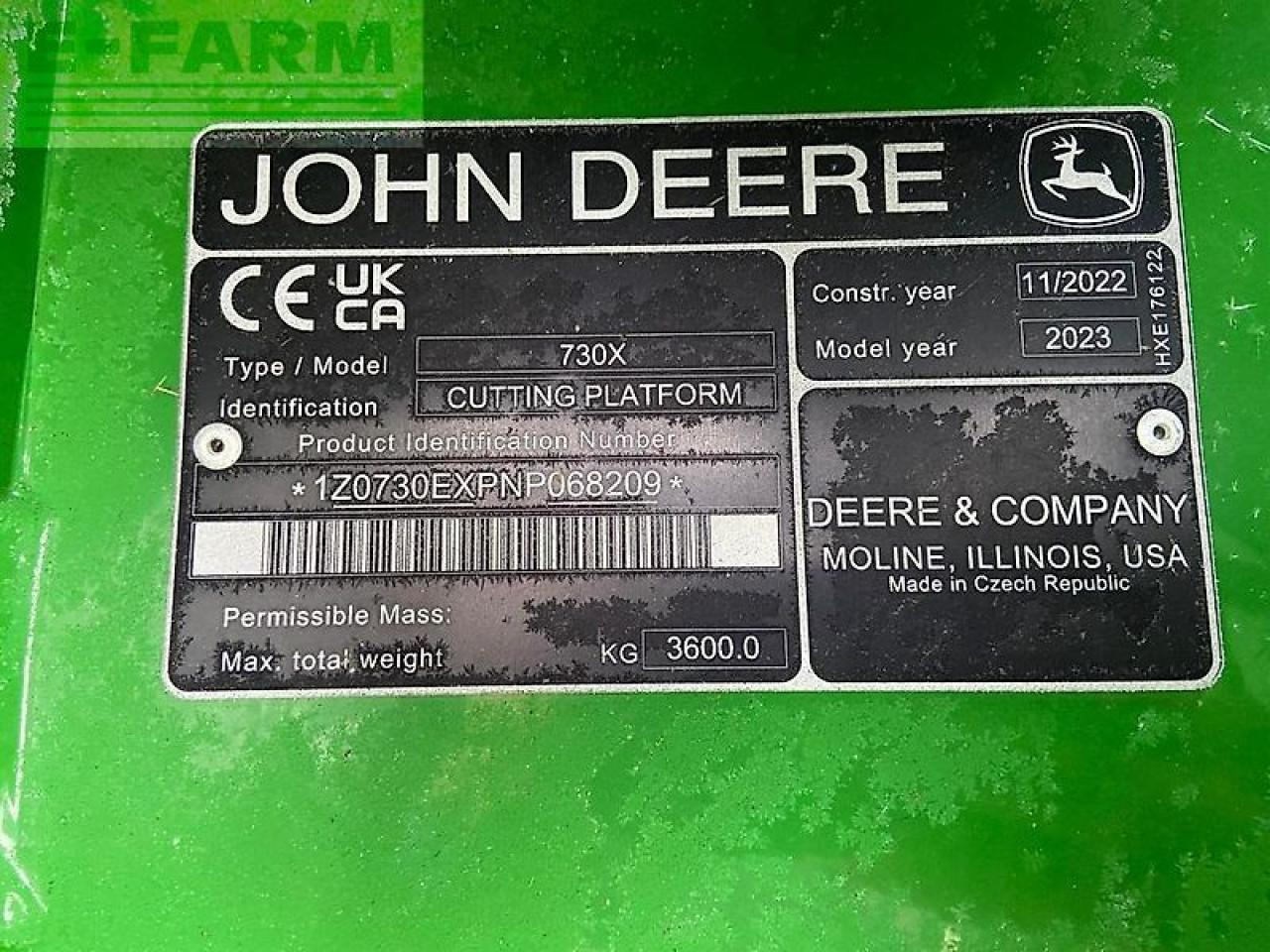 Obilný kombajn John Deere t660 my23 prod 30: obrázok 20